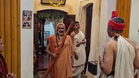 HH Swamiji's arrival at SCM-Bangalore (9 July 2026) Picture Courtesy: Shri Chandrashekhar Padubidri